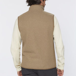 Solid Color High Quality <b>Men</b> Full Zip Polar <b>Fleece</b> <b>Gilets</b> Vests Waistcoat Warm Winter Fashion <b>Gilets</b> Vest <b>Fleece</b> Material OEM - Product Image 6