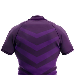Maillot de Rugby de marque privée Logo personnalisé Cut & Sew prix chaud Design populaire Maillot de Rugby de couleur personnalisée - Product Image 5