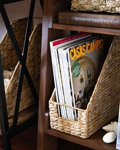 NEW DESIGN - Woven Water Hyacinth <b>Magazines</b> Holder, Woven Files Holder Basket for Home & Office from Vietnam - Product Image 5