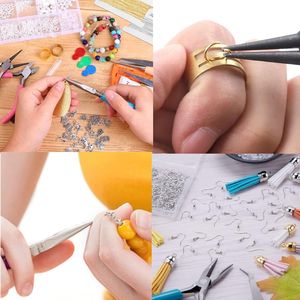 6PCS Mini Juego de alicates para joyería Juego de alicates de 3 pulgadas para hacer joyas Reparación de joyas Bobinado y otras artesanías de bricolaje. - Product Image 5