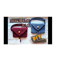 Sac de plage naturel à thème personnalisé Lifestyle Cute Basket Macramé Handbag Bucket Straw Bags For Fashion Accessories