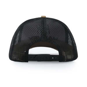Chapeaux de camionneur personnalisés à 5 panneaux imprimés bouffants style hip hop à la mode en mousse de polyester casquette de camionneur à dos cassé disponible en gros - Product Image 4