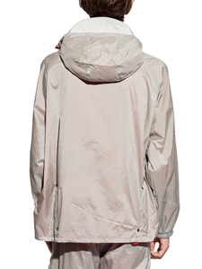 แจ็กเก็ตกันลมแบบกลับด้านได้สำหรับผู้ชายเสื้อกันลมมีฮู้ดสำหรับ2025แฟชั่นใหม่เสื้อกันลมมีสีแบบเย็บปะติด - Product Image 6