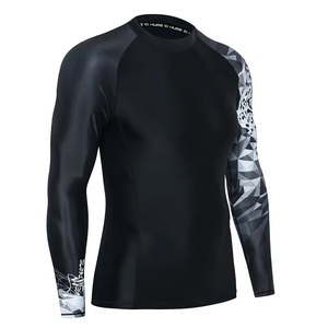 Rashguard à manches courtes respirant UPF50 pour homme - Style Fox - Product Image 2