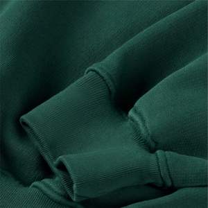 Sudadera de cuello redondo de lana para mujer con tela suave, perfecta para capas, descanso y ropa de calle informal - Product Image 2