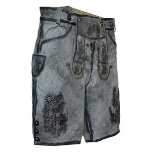 Shorts Lederhosen allemands pour hommes, style urbain, respirants, taille élastique, logo personnalisé, tenue d'Oktoberfest 2025 – Meilleures ventes - Product Image 2