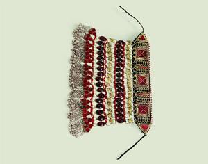 Afghan Cultural Handmade Bohemia Copper <b>Beads</b> Vintage <b>Fashion</b> <b>Necklace</b> for Women Party Traditional Wear - Product Image 4