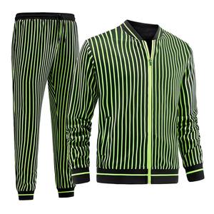 Conjunto Deportivo Informal Personalizado con Cremallera, Diseño Deportivo Cargo, Diseña Tu Propio Conjunto Cortavientos de Poliéster para Hombre - Product Image 3