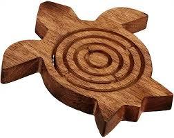 Juego de laberinto de madera de pino hecho a mano personalizable para niños Rompecabezas divertido de Invierno y Primavera Verano para Niños - Product Image 5