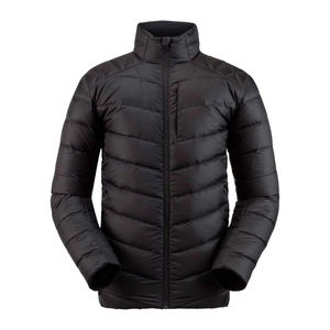 Dernier modèle de veste matelassée à capuche, chaude, élégante, personnalisée par le fabricant, manteau matelassé noir pour hommes, vestes d'hiver à bulles - Product Image 2