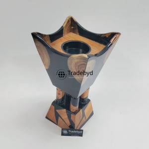 Quemador de Incienso de Resina de Madera Hecho a Mano, de Lujo, Calidad Premium, Porta Fragancias para el Hogar, Decoración Aromática, Regalo para Toda Temporada de Tradebyd - Product Image 3