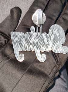 Personalizado único Hip Hop 925 plata esterlina Moissanite diamante colgante encanto totalmente helado chapado en oro colgantes - Product Image 5