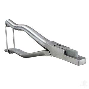 Alicates de muesca de orejas de animales en forma de H, instrumento veterinario de 6 pulgadas para marcar muescas de cerdo y ganado - Product Image 5