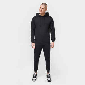 2025 <b>Men</b> Hoodie Pullover Style Slim Fitted <b>Black</b> Color Hooded <b>Sweatshirt</b> Comfortable Hoody Sweaters Available in All Size - Product Image 2