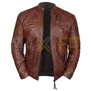 Nouvelle veste en cuir de mouton de haute qualité personnalisée pour hommes vestes en cuir pour hommes par MAXFIT ENTERPRISES - Product Image 5