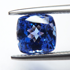 Tanzanite ธรรมชาติสีฟ้าแบบเหลี่ยมเพชรพลอยรูปไข่ล้านล้านตัดขนาดหลวมเครื่องประดับทำอัญมณีสังเคราะห์ราคาถูก - Product Image 6