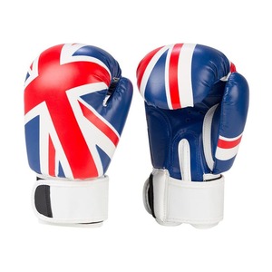 Gants de boxe professionnels faits à la main, 100% cuir véritable, pour entraînement, sparring et combat, fermeture auto-agrippante, OEM Muay Thai. - Product Image 1