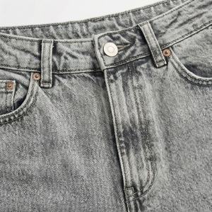 Jeans à jambes larges, taille haute, pantalon en denim extensible pour femmes, léger, nouvelle mode, meilleure qualité, pantalon élégant, vêtements de qualité supérieure pour femmes - Product Image 4