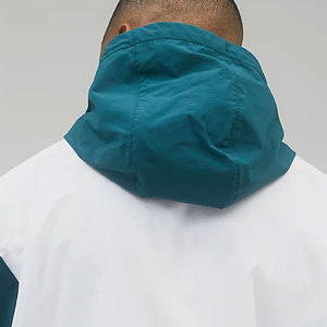 Custom Men's Waterproof Breathable Hooded Stand Collar Windbreaker <b>Jacket</b> for <b>Winter</b> Outdoor Training & <b>Running</b> - Product Image 6