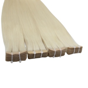 Le meilleur choix Extension de cheveux TAPE Remy et cheveux vierges de cheveux vietnamiens sans soie douce chimique et brillance - Product Image 5