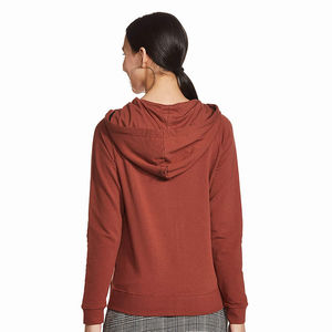 Sudaderas con capucha de alta calidad con impresión de logotipo personalizado, estilo streetwear para mujer, logotipo frontal, servicio OEM, invierno, 100% algodón. - Product Image 5