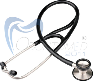 Stéthoscope de cardiologie en acier inoxydable à double tête - Product Image 1