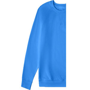Sudadera de Invierno Ecológica Personalizada para Mujer, Transpirable, Resistente al Viento, de Poliéster/Algodón, con Forro Polar, Bordada/Estampada en la Parte Delantera, Color Azul - Product Image 6