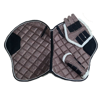Tapis de selle CST 219 S-box Glitter pour dressage et saut d'obstacles, tapis de selle pour cheval, équipement équestre, logo personnalisé, 100% coton, couleur personnalisée