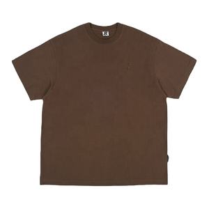 Moda gran oferta hombres personalizados de alta calidad lavado ácido parche desgastado Boxy camiseta - Product Image 4