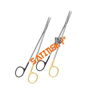 Ciseaux de dissection TC super Cut METZENBAUM FINO 14,5 CM en acier inoxydable fabriqué avec de l'AISI 420 provenant d'une source réputée - Product Image 1