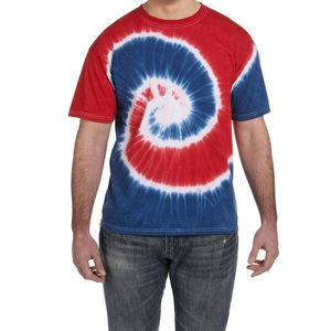 Wholesale Men's Casual Blank <b>T</b>-<b>Shirts</b>-Competitive Price Polyester Cotton OEM Service Quick Dry & Breathable <b>Tie</b> Dyed <b>T</b>-<b>Shirts</b> - Product Image 4