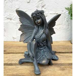 Granja moderna Pixie escultura decorativa jardín accesorios hechos a mano fundido Pixie al aire libre decoración del hogar estatuilla precio al por mayor - Product Image 6