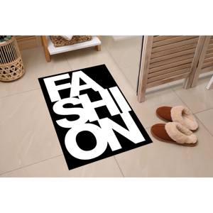 Tapis imprimé : Lavable en machine, moderne, décoratif, tendance, cadeau, chemin de table, petit, grand, noir et blanc, tapis doux non tissé - Product Image 5