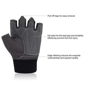 Logotipo personalizado de alta calidad al por mayor por Un buen fabricante nuevo estilo mejor material con la mejor tarifa para guantes de fitness de gimnasio tarifa barata - Product Image 5