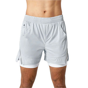 กางเกงบาสเก็ตบอลเอวยางยืดแห้งเร็วสำหรับผู้ชายกางเกงฝึกซ้อมกันน้ำไซส์ยูโรกางเกงขาสั้นไนลอนชายหาดลำลอง - Product Image 1