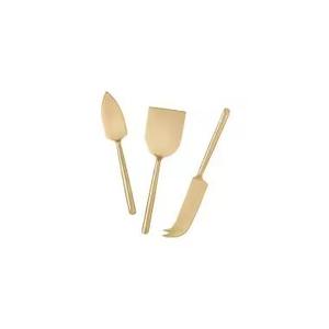 Juego de Cuchillos para Queso de Acero Inoxidable Hechos a Mano, 3 Piezas, Servidor de Mantequilla y Queso para Restaurante y Hogar - Product Image 1