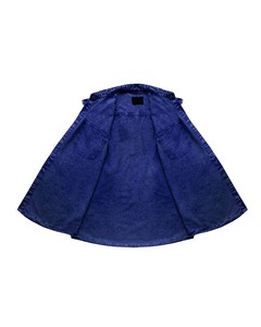 Gilet de motard à manches effilochées pour hommes Chemise en coton Vintage Denim Look Motorcycle Club Style Casual Streetwear Outerwear - Product Image 3