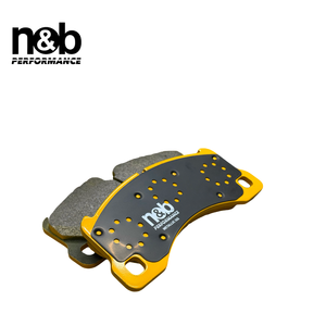 คาร์บอนเมทัลลิกประสิทธิภาพ N & B สำหรับผ้าเบรกพอร์ชพริกป่นสำหรับ92A จีน Macan Panamera 958 351 939 00 D1349-8459 - Product Image 1