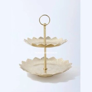 Large Size Modern Stylish Design Eco-Friendly Multifunction Customized Shape <b>Wood</b> Metal <b>Cake</b> <b>Stand</b> for Home Kitchen India - Product Image 4