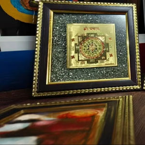 New Arrival Shree Yantra Pyrite Frame Home Decor <b>Gift</b> & Handicraft Wholesale Price - Product Image 1