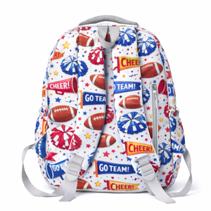 Multi-Functional Custom All over Print Cheerleading Spacious Backpack School Bag & Dance Practice Bag For Teens - Product Image 3