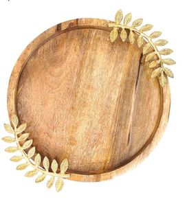 Bandeja de servicio de madera de resina epoxi hecha a mano de alta calidad para restaurante desayuno té jugo bandeja de servicio hecha a mano - Product Image 5