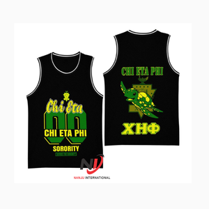 Camiseta sin mangas deportiva transpirable de secado rápido para hombre, chaleco Chi Eta Phi, camiseta de gimnasio estampada de Color sólido de gran tamaño con logotipo serigrafiado - Product Image 1