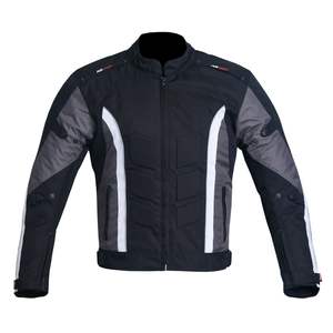เสื้อแจ็คเก็ตมอเตอร์ไซค์สำหรับแข่งรถ ไซส์ใหญ่ ระบายอากาศได้ดี ชุดกีฬา ป้องกันการลุกลามของเปลวไฟ ผลิตจากโพลีเอสเตอร์ %  พร้อมแผ่นเกราะป้องกัน - Product Image 1