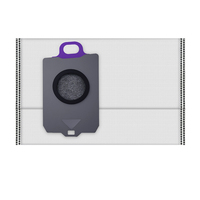 Kit de remplacement compatible avec le robot aspirateur Narwal Flow avec réservoir d'eau, pièce de rechange, brosse principale, brosse latérale, filtre HEPA, sac à poussière