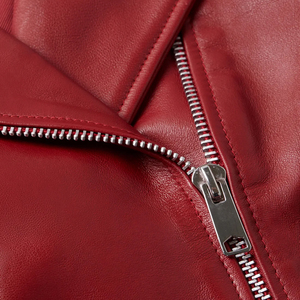 Chaqueta larga de cuero genuino Vintage para mujer, venta al por mayor, ropa de invierno personalizada para exteriores con ODM - Product Image 6