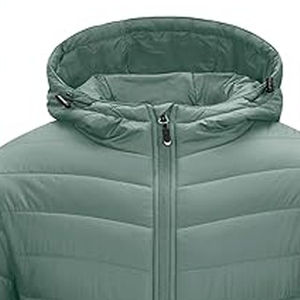 Veste matelassée pour homme, légère, isolée, manteau d'hiver chaud, design matelassé, idéal pour un usage quotidien décontracté, activités de plein air - Product Image 2