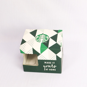 Boîte d'emballage de verres duplex personnalisée, boîte-cadeau ondulée écologique pour tasses et tasses, vente en gros au Vietnam - Product Image 1