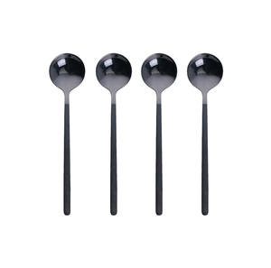 Design <b>Small</b> Coffee Tea Spoon Fork Set Stainless Steel Favors Laser Metal Wedding Spoons for sale product - Product Image 6