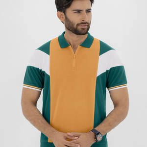 Polo de hombre hecho en fábrica de algodón 100% de moda con logotipo bordado, Golf liso transpirable para camiseta Polo con nuevo diseño - Product Image 5